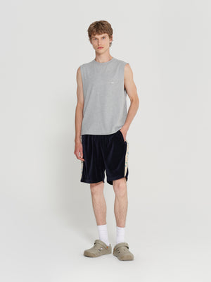 Sunset Velour Track Short
