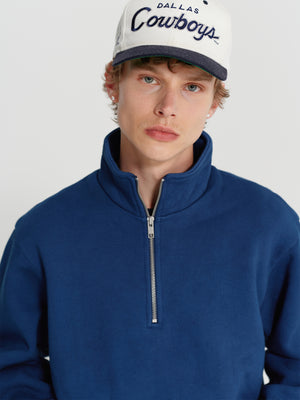 Rodeo Fleece Mock-Zip