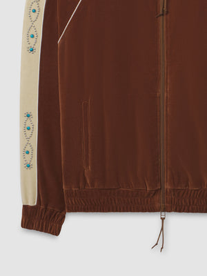 Sunset Velour Track Jacket