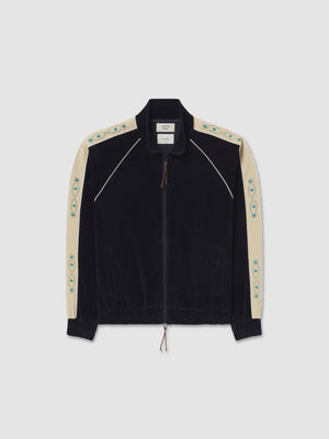 Sunset Velour Track Jacket