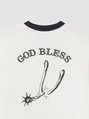 God Bless Ringer Tee