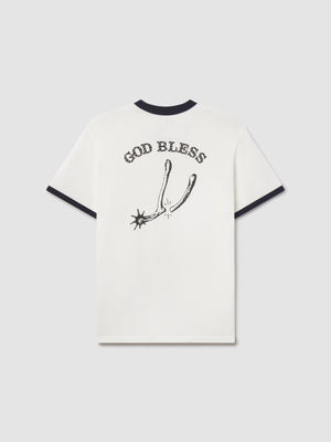 God Bless Ringer Tee