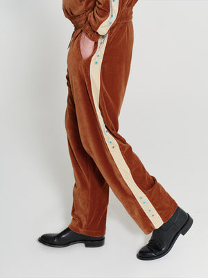 Sunset Velour Track Pants