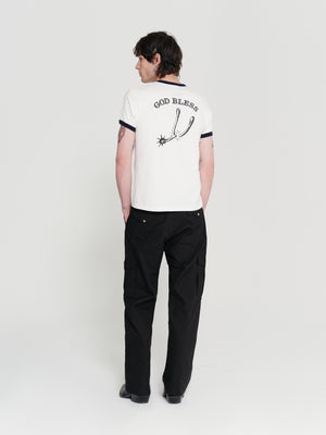 God Bless Ringer Tee