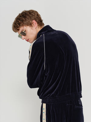 Sunset Velour Track Jacket