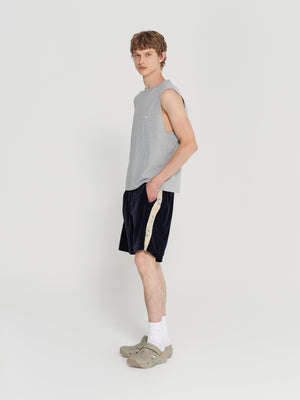 Sunset Velour Track Short