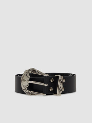 Leather Western Belt