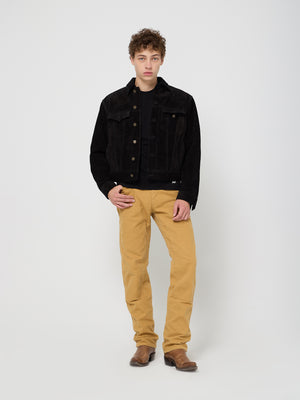 Suede Trucker Jacket