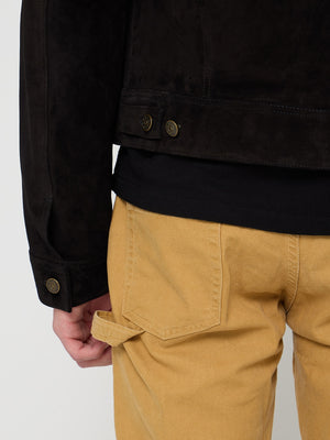Suede Trucker Jacket