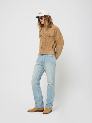 Suede Trucker Jacket