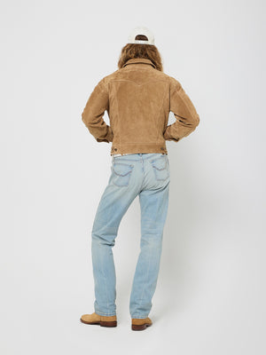 Suede Trucker Jacket