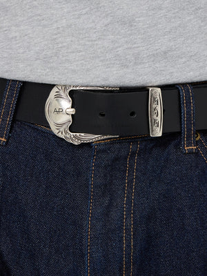 Leather Western Belt