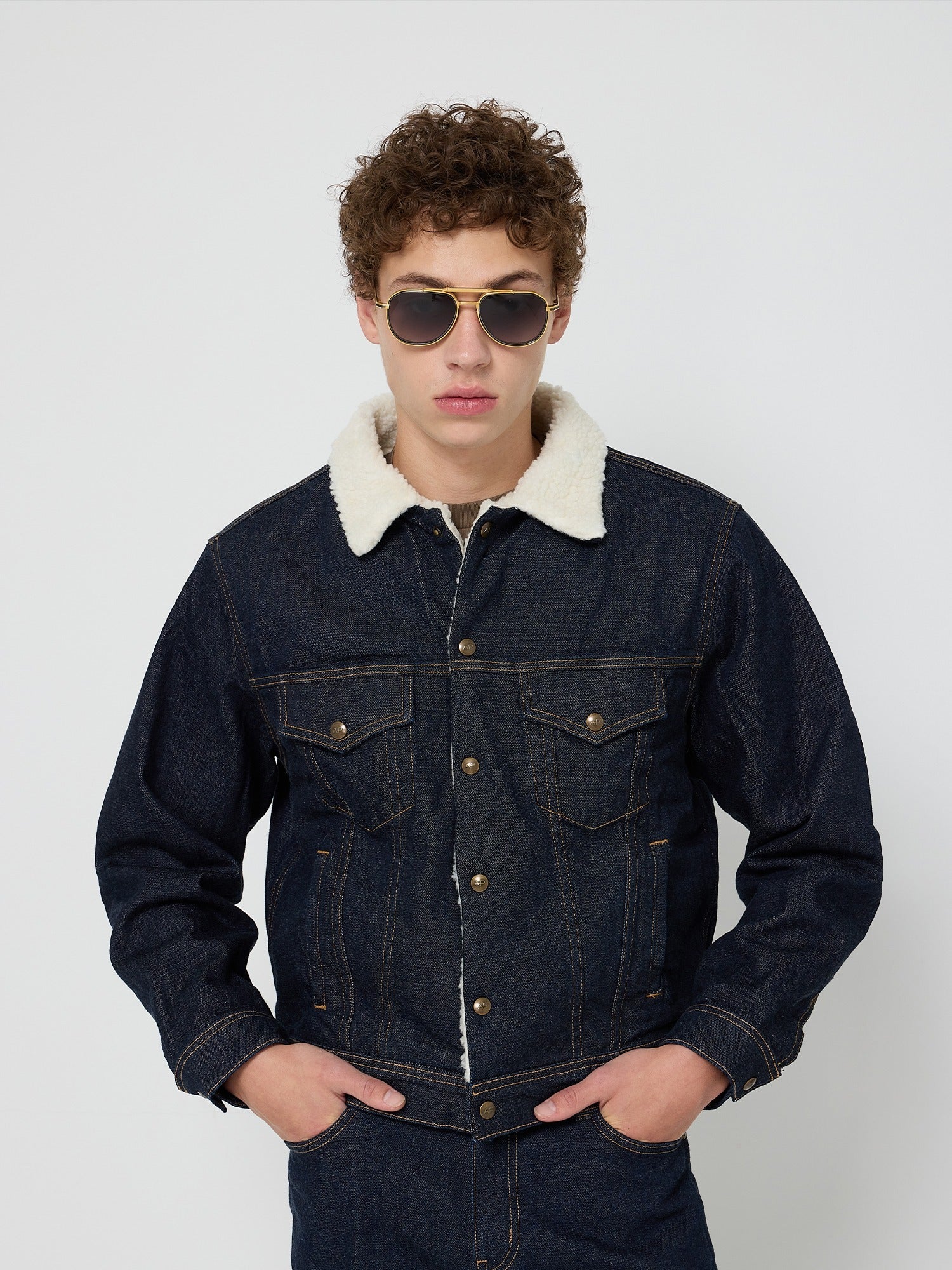 Homestead Sherpa Denim Jacket – Austin Post