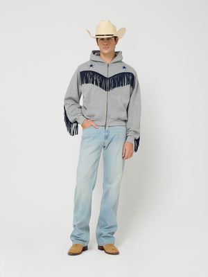 Austin Post x Dallas Cowboys Fringed Full-Zip