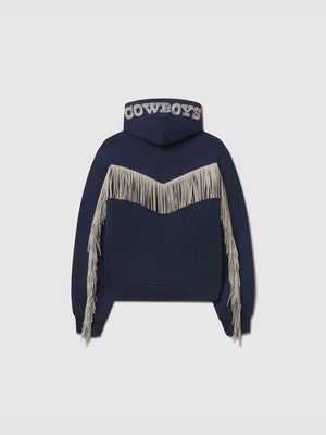 Austin Post x Dallas Cowboys Fringed Full-Zip