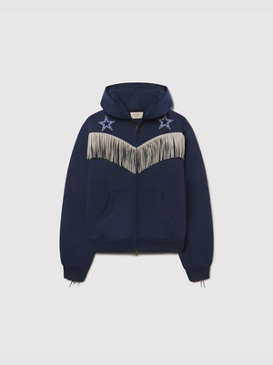 Austin Post x Dallas Cowboys Fringed Full-Zip