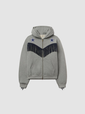 Austin Post x Dallas Cowboys Fringed Full-Zip
