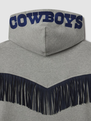 Austin Post x Dallas Cowboys Fringed Full-Zip