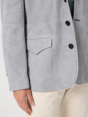 Austin Post x Dallas Cowboys Suede Western Blazer