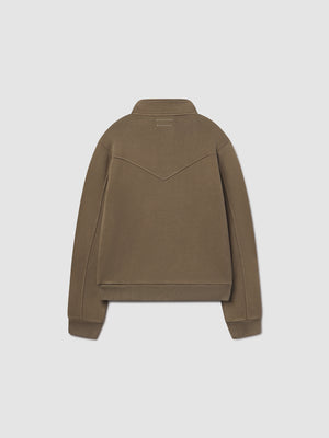 Rodeo Fleece Mock-Zip