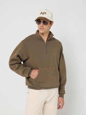 Rodeo Fleece Mock-Zip