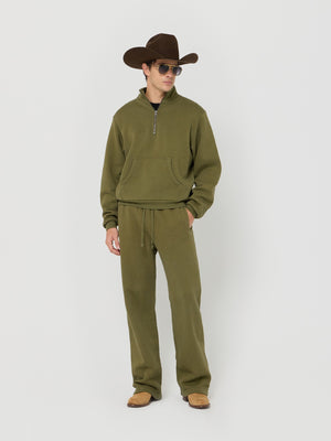 Rodeo Fleece Mock-Zip