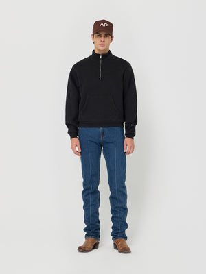 Rodeo Fleece Mock-Zip