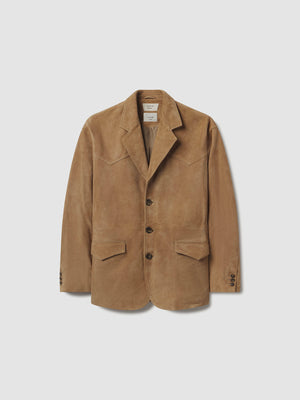 Suede Western Blazer