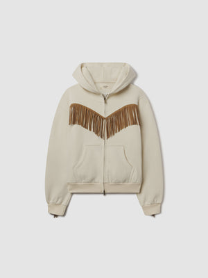 Fringed Full-Zip