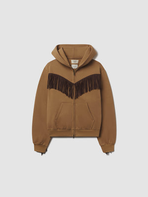 Fringed Full-Zip