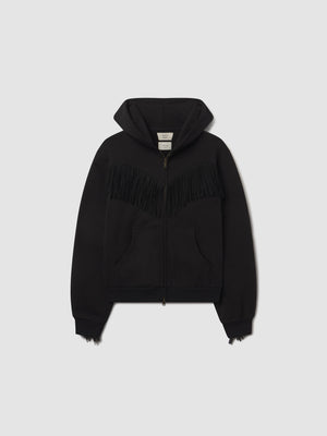 Fringed Full-Zip