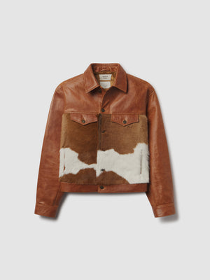 Leather Trucker Jacket