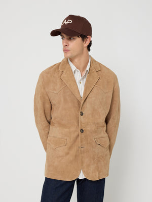 Suede Western Blazer