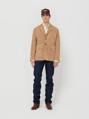 Suede Western Blazer