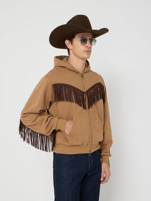 Fringed Full-Zip