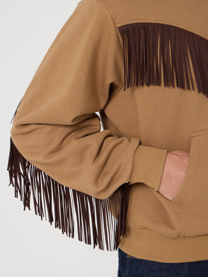 Fringed Full-Zip