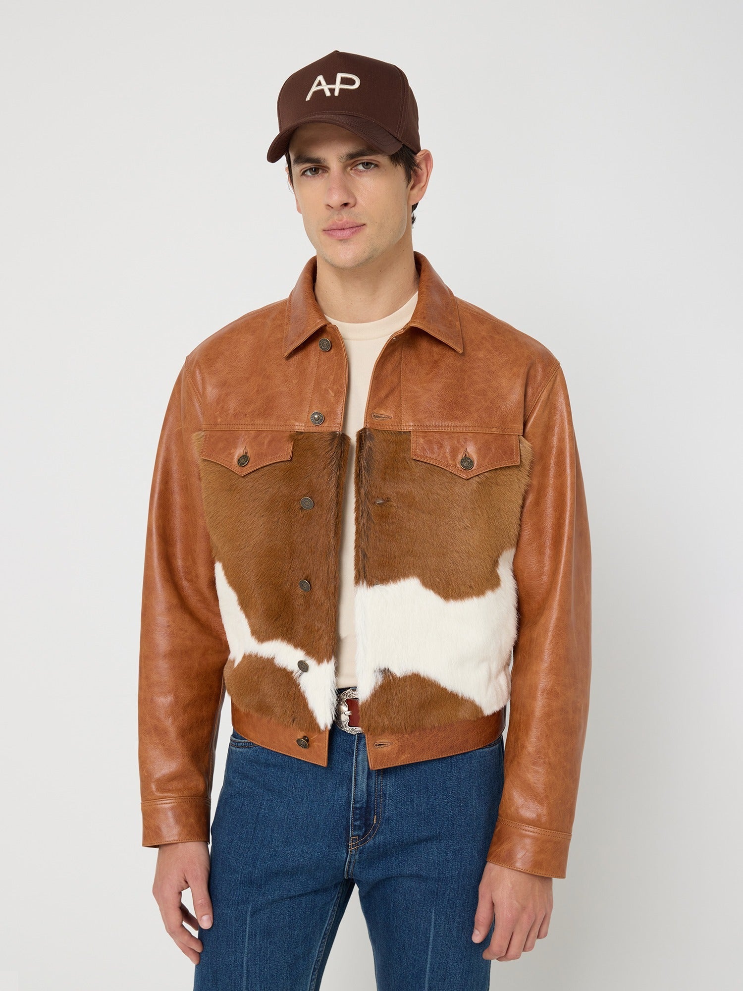 Leather Trucker Jacket – Austin Post