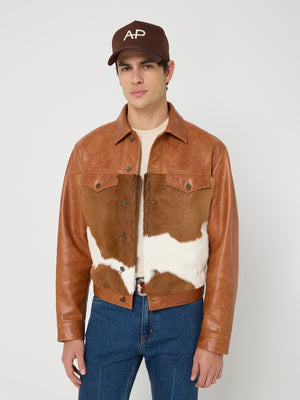 Leather Trucker Jacket