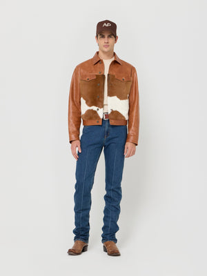 Leather Trucker Jacket