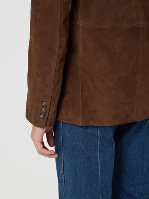 Suede Western Blazer