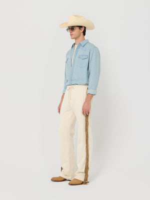 Fringed Straight Cut