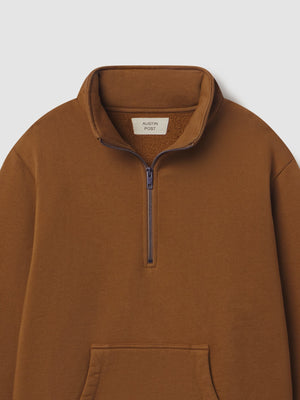 Rodeo Fleece Mock-Zip