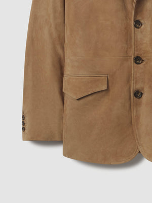 Suede Western Blazer