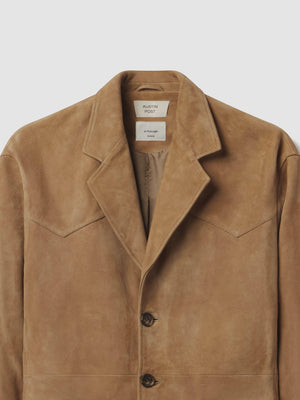 Suede Western Blazer