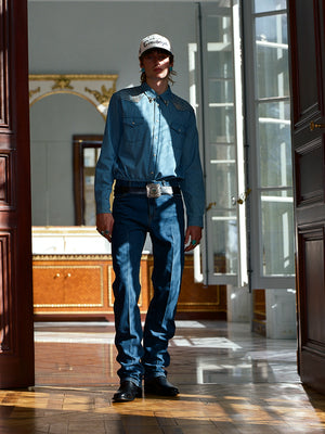Studded Daybreak Denim Shirt