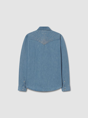 Studded Daybreak Denim Shirt