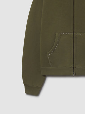 Studded Rodeo Fleece Full-Zip