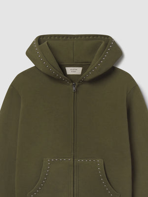 Studded Rodeo Fleece Full-Zip