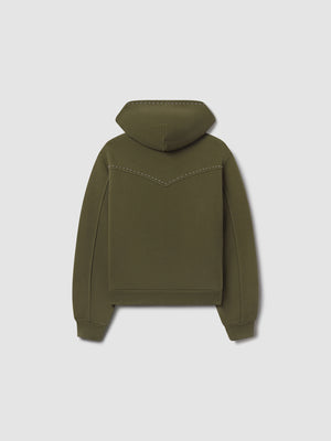 Studded Rodeo Fleece Full-Zip