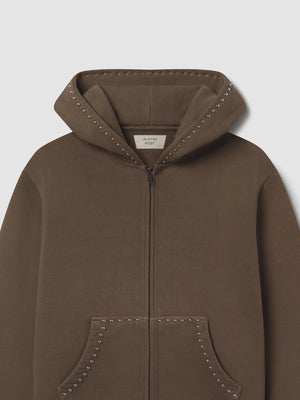 Studded Rodeo Fleece Full-Zip